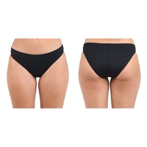 La Blanca Black Bikini Bottoms NWT
